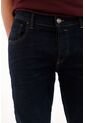 Tennis Jean Skinny Tono Oscuro Azul Con Caída Natural Para Hombre de Tennis