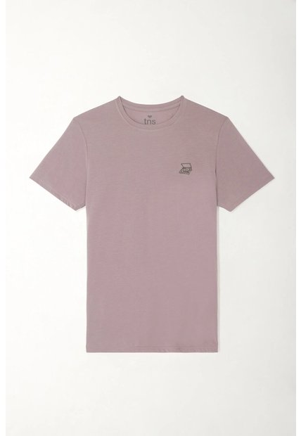 Tennis Camiseta Estampada En Espalda Gris Para Hombre