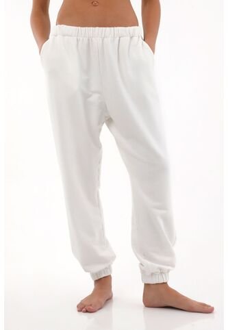 Tennis Pantalón De Pijama Tipo Jogger Crudo Para Mujer Tennis