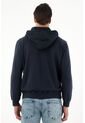 Buzo Tipo Hoodie Con Capucha Azul Para Hombre de Tennis