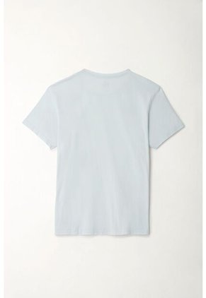 Tennis Camiseta Cuello Redondo Azul Para Hombre