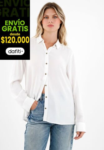 Tennis Camisa Manga Larga Blanca Para Mujer Tennis