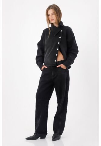 Tennis Jeans Horseshoe Con Costura En Rodilla En Denim Para Mujer Tennis