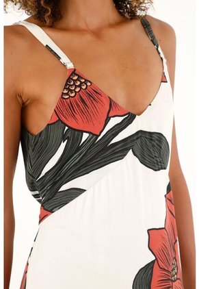 Tennis Vestido Estampado Con Bolero Para Mujer