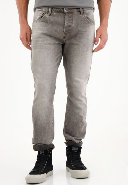 Jean Skinny Black Denim Para Hombre