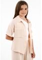 Camisa Crudo De Botones Para Niña de Tennis