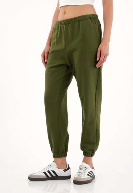 Pantalón Jogger Verde Para Mujer