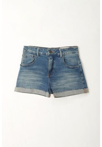 Tennis Bermuda Azul Amplia Para Mujer Tennis