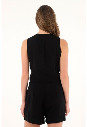 Tennis Chaleco Pretinero Con Brillos Y Bordados Para Mujer