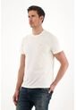 Tennis Camiseta Con Estampado En Espalda Crudo Para Hombre de Tennis