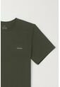 Tennis Camiseta Básica Manga Corta Verde Con Detalle Fruncido Para Hombre de Tennis