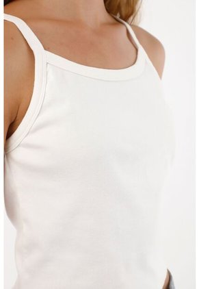 Tennis Camiseta Crop De Tiras Con Estructura Ligera Para Mujer