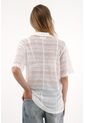 Tennis Camiseta Crudo De Tela Tejida Para Mujer de Tennis