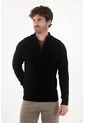 Tennis Buzo De Cuello Alto Negro Para Hombre de Tennis