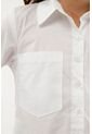 Camisa Blanca Manga Larga Para Niña de Tennis