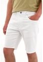 Tennis Bermuda Nudy Cinco Bolsillos Blanca Para Hombre de Tennis