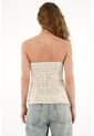 Tennis Chaleco Strapless En Tweed Para Mujer de Tennis