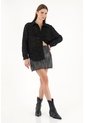 Tennis Falda Negra Con Apliques De Brillo Para Mujer de Tennis