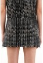 Tennis Falda Negra Con Apliques De Brillo Para Mujer de Tennis