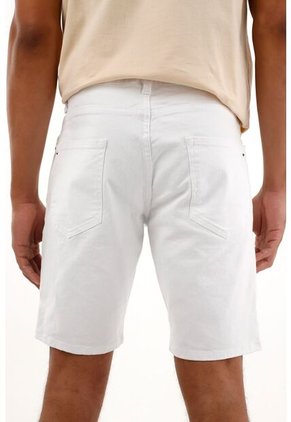Tennis Bermuda Nudy Blanca Para Hombre