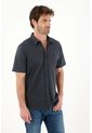 Tennis Camisa Manga Corta Azul Para Hombre de Tennis