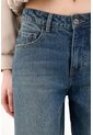 Tennis Bermuda En Denim Con Ruedo Al Corte Azul Para Mujer de Tennis