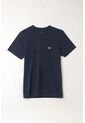 Tennis Camiseta Básica Azul Con Diseño Limpio Para Hombre de Tennis