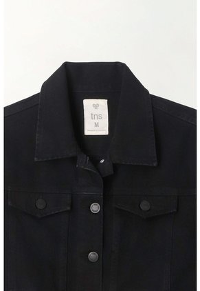 Tennis Chaqueta En Black Denim Para Mujer