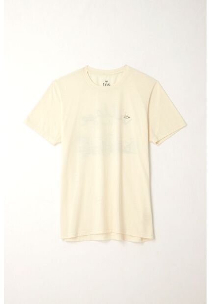 Tennis Camiseta Básica Crudo Para Hombre