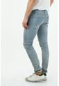Jean Para Hombre Tennis, Jeans Super Skinny Plano Cintura Con Pretina de Tennis