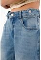 Tennis Jeans Wide Leg Con Bajo Extra Largo En Denin Para Mujer de Tennis