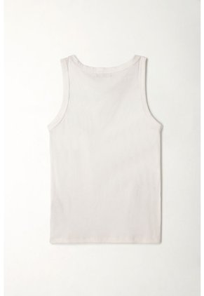 Tennis Camiseta Blanca Manga Sisa Para Mujer
