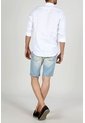 Tennis Camisa Blanca De Lino Para Hombre de Tennis