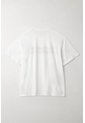 Tennis Camiseta Oversize Con Estampado Blanca Para Mujer de Tennis