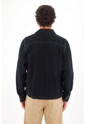 Tennis Chaqueta En Denim Azul Para Hombre