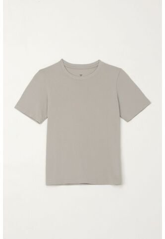 Camiseta Con Estampado En Espalda Gris Para Niño Tennis