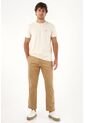 Tennis Pantalón En Dril Clásico Crudo Con Textura Suave Para Hombre de Tennis