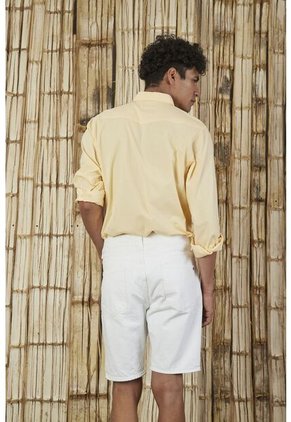 Tennis Bermuda Nudy Blanca Para Hombre