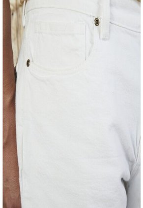 Tennis Bermuda Nudy Blanca Para Hombre