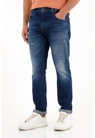 Tennis Jean Nudy Tiro Medio Con Desgaste Para Hombre Tennis