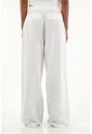 Tennis Pantalón Recto De Tiro Medio Con Bordados Para Mujer de Tennis