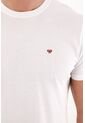 Tennis Camiseta Con Estampado En Espalda Blanca Con Estructura Suave Para Hombre de Tennis
