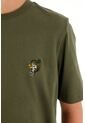 Camiseta Con Bordado Decorativo Verde Para Niño de Tennis