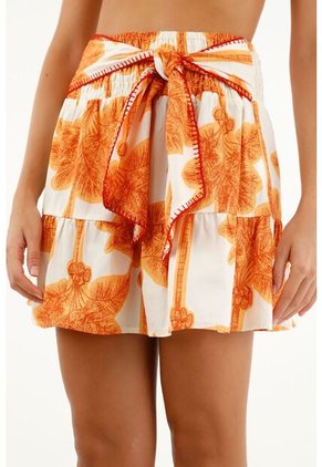 Tennis Falda Estampada Con Bolero Para Mujer