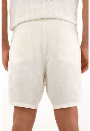 Tennis Bermuda Chino En 100% Lino Crudo Para Hombre