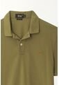Tennis Polo Verde Con Raqueta Multicolor De Silueta Amplia Para Hombre de Tennis