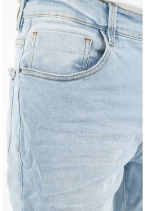 Tennis Jean Super Skinny Lavado Claro Para Hombre