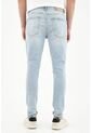 Tennis Jean Super Skinny Lavado Claro Para Hombre de Tennis