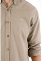 Tennis Camisa Manga Larga Con Raqueta Bordada Gris Para Hombre de Tennis