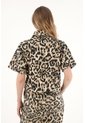 Tennis Camisa Crop Con Estampado De Animal Print Para Mujer de Tennis